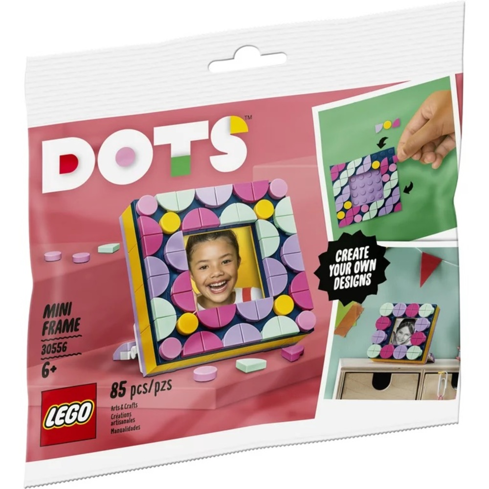LEGO DOTS ‘Retired’ Mini Frame, #30556, 85 Pieces, NIB